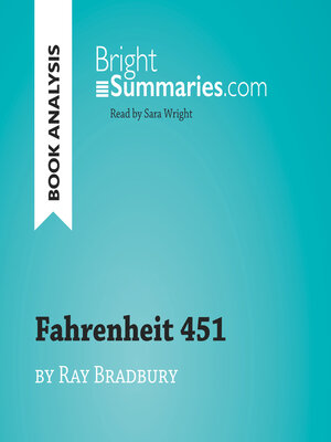 cover image of Fahrenheit 451 by Ray Bradbury (Book Analysis)